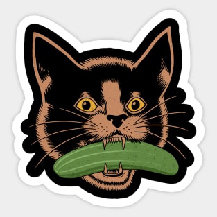 Revenge on Cucumber Sticker